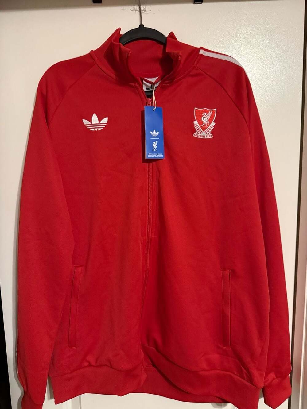 Liverpool adidas Originals Culturewear Full-Zip Track Jacket - Red